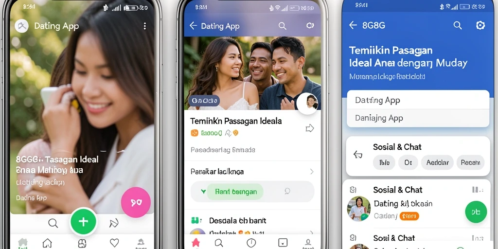 Tampilan antarmuka 8G8G yang mudah digunakan.