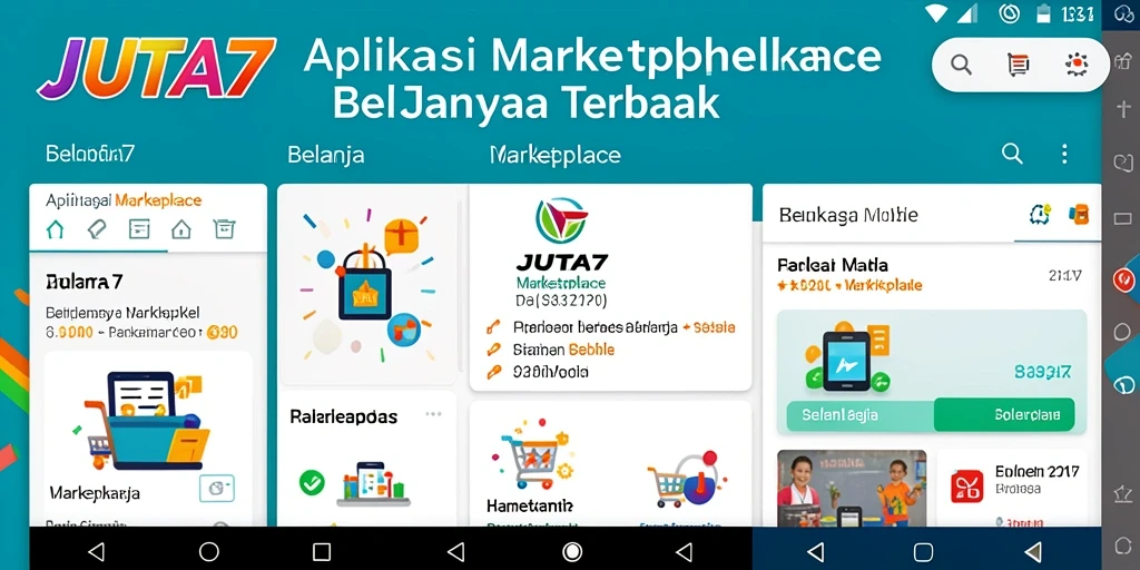 Tampilan antarmuka JUTA7 yang modern dan fungsional.