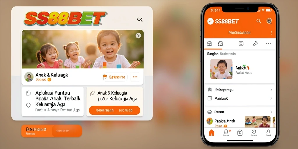 Tampilan antarmuka SS88BET memudahkan pemantauan anak secara langsung.